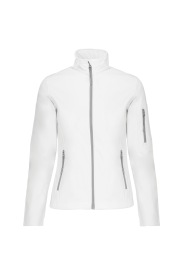 Softshell jacket K400 Kleur WHITE