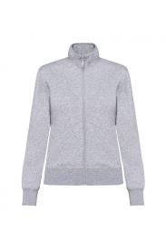 Dames sweater full zip K4011 Kleur OXFORD GREY