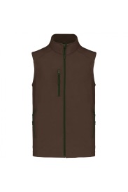 Softshell bodywarmer K403 Kleur CHOCOLATE