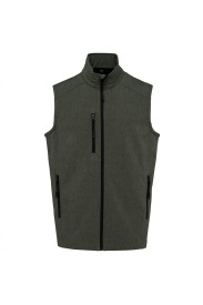 Softshell bodywarmer K403 Kleur MARL GREEN