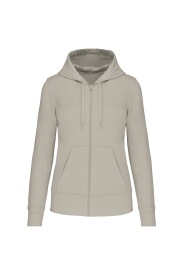 Hoodie Eco-friendly full zip K4031 Kleur CLAY