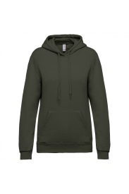 Hooded sweatshirt Eco K473 280 gr Kleur DARK KHAKI