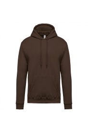 Hooded sweatshirt Eco K476 Kleur CHOCOLATE