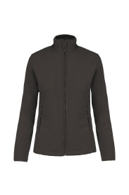 Maureen > full zip microfleece jacket K907 Kleur DARK GREY