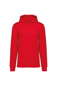 Uniseks sweater met capuchon - 350 gr/m2 Kleur POP TOMATO
