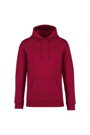 Uniseks sweater met capuchon - 350 gr/m2 Kleur HIBISCUS RED