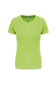 Functioneel Damessportshirt PA439 Kleur LIME