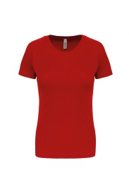 Functioneel Damessportshirt PA439 Kleur RED
