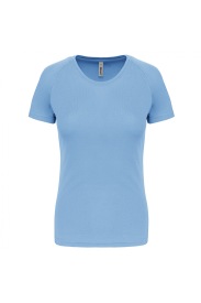 Functioneel Damessportshirt PA439 Kleur SKY BLUE