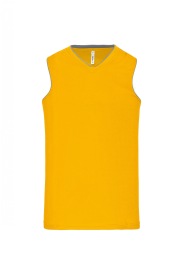 Herenbasketbalshirt PA459 Kleur YELLOW