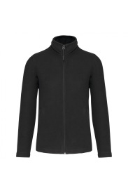 Full zip microfleece jacket Kleur DARK GREY