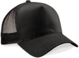 Snapback Trucker Cap Kleur BLACK