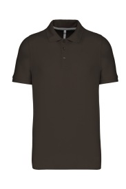 Short-sleeved polo shirt K241 220 gr Kleur DARK KHAKI