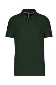 Short-sleeved polo shirt K241 220 gr Kleur FOREST GREEN