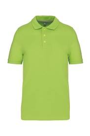 Short-sleeved polo shirt K241 220 gr Kleur LIME