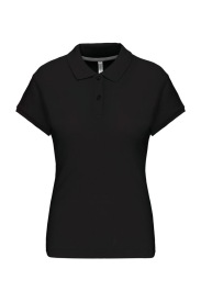 Short-sleeved polo shirt K242 Kleur BLACK