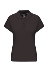 Short-sleeved polo shirt K242 Kleur DARK GREY