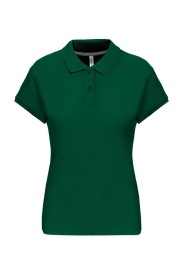 Short-sleeved polo shirt K242 Kleur KELLY GREEN