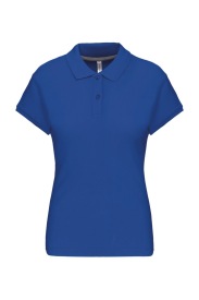 Short-sleeved polo shirt K242 Kleur light royal blue