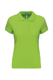 Short-sleeved polo shirt K242 Kleur LIME