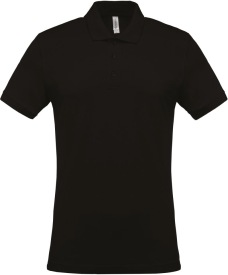 Short-sleeved piqu 180 gr K254 Kleur BLACK