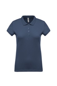 Damespolo Short-sleeved pique K255 Kleur DEEP BLUE