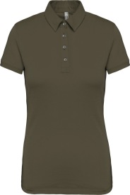 Short sleeved jersey polo shirt K263 180 gr Kleur LIGHT KHAKI