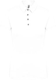 Short sleeved jersey polo shirt K263 180 gr Kleur WHITE