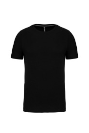 Short-sleeved crew neck T-shirt K356 Kleur BLACK