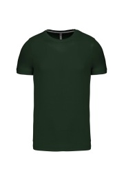 Short-sleeved crew neck T-shirt K356 Kleur FOREST GREEN