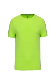 Short-sleeved crew neck T-shirt K356 Kleur LIME
