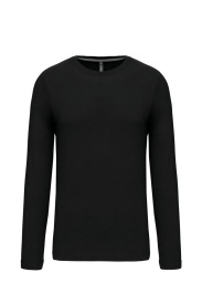 Long-sleeved crew neck T-shirt K359