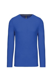 Long-sleeved crew neck T-shirt K359 Kleur light royal blue