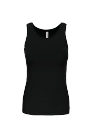 Ladies' vest Topje K361 Kleur BLACK