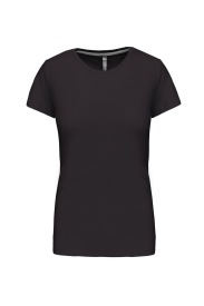 Short-sleeved crew neck T-shirt K380 Kleur DARK GREY