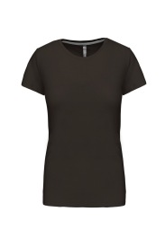 Short-sleeved crew neck T-shirt K380 Kleur DARK KHAKI