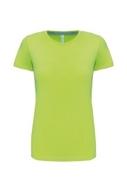 Short-sleeved crew neck T-shirt K380 Kleur LIME