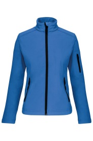 Softshell jacket K400 Kleur AQUA BLUE