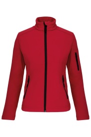 Softshell jacket K400 Kleur RED