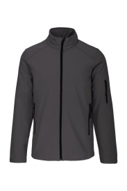 Softshell jacket K401 Kleur TITANIUM