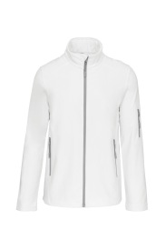 Softshell jacket K401 Kleur WHITE