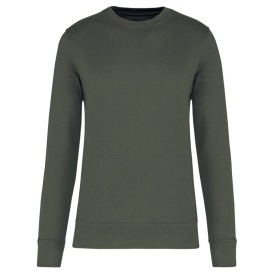 Eco-friendly crew neck sweatshirt K4025 Kleur DARK KHAKI