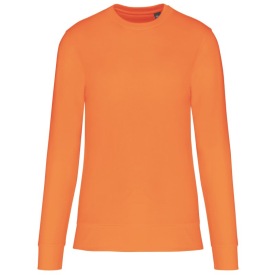 Eco-friendly crew neck sweatshirt K4025 Kleur LIGHT ORANGE