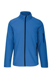 Kids' softshell jacket K402 Kleur AQUA BLUE
