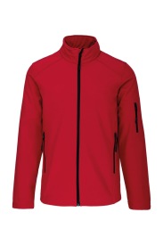 Kids' softshell jacket K402 Kleur RED