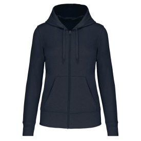 Hoodie Eco-friendly full zip K4031 Kleur NAVY
