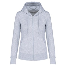 Hoodie Eco-friendly full zip K4031 Kleur OXFORD GREY