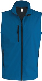 Softshell bodywarmer K403 Kleur AQUA BLUE