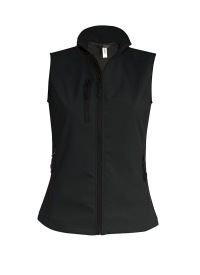 Softshell bodywarmer K404 Kleur BLACK