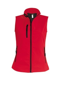 Softshell bodywarmer K404 Kleur RED